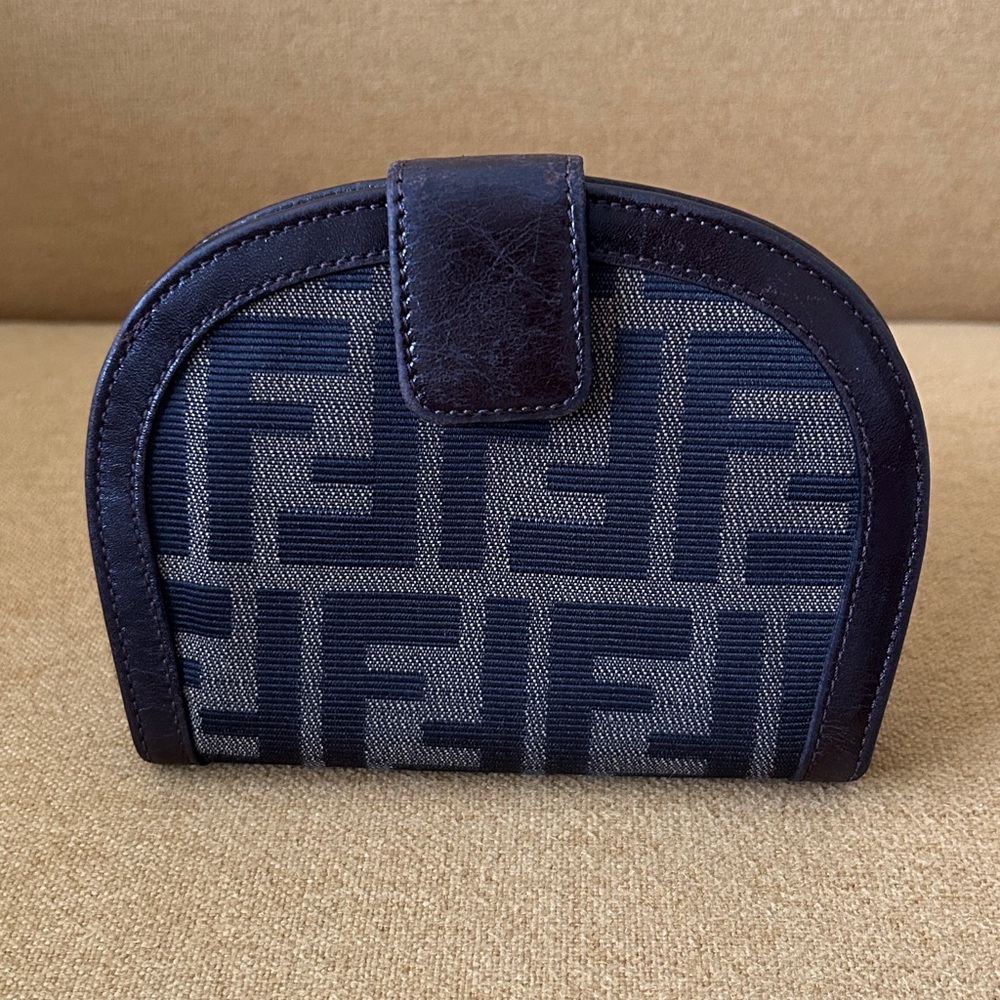 Fendi Zucca Monogram Women’s Bi-Fold Wallet